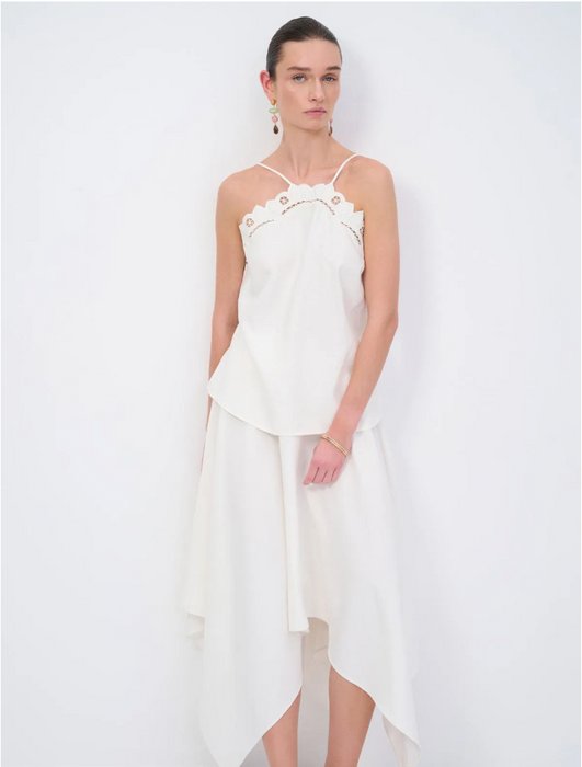 Love My Body Beyaz Kadın Bluz S