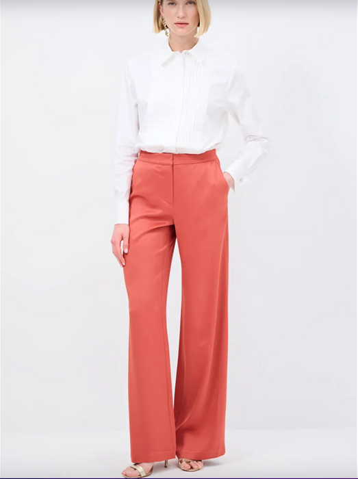 ADL Turuncu Mert Aslan Bol Paça Kadın Pantolon S