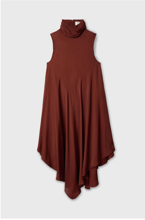 Love My Body Kahverengi Kadın Elbise M