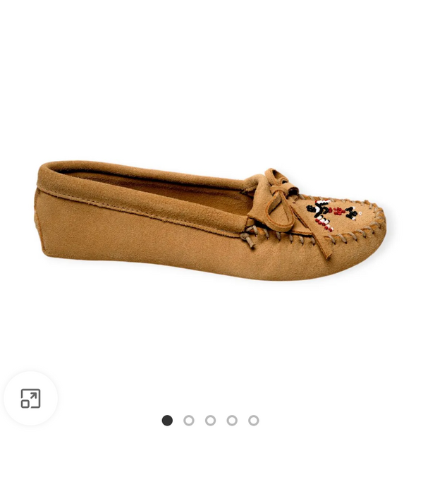 Fish Creek Moccasin Taba Kadın Babet 36
