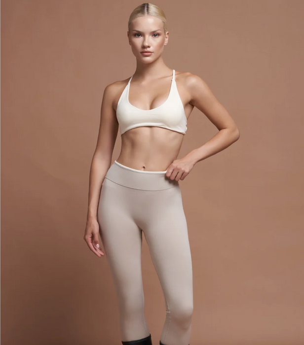 Seseh Gri Seamless Scrunch Toparlayıcı Spor Tayt  S