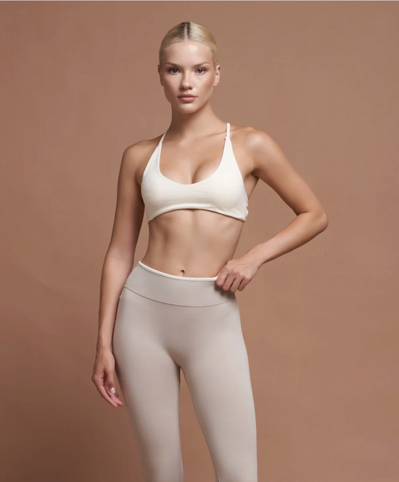 Seseh Ekru Seamless Kadın Bralet Top XS