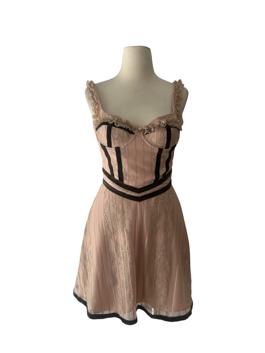 Zeynep Tosun Pembe Tasarım Elbise S