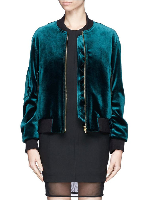 Sandro Paris Yeşil Kadın Ceket S