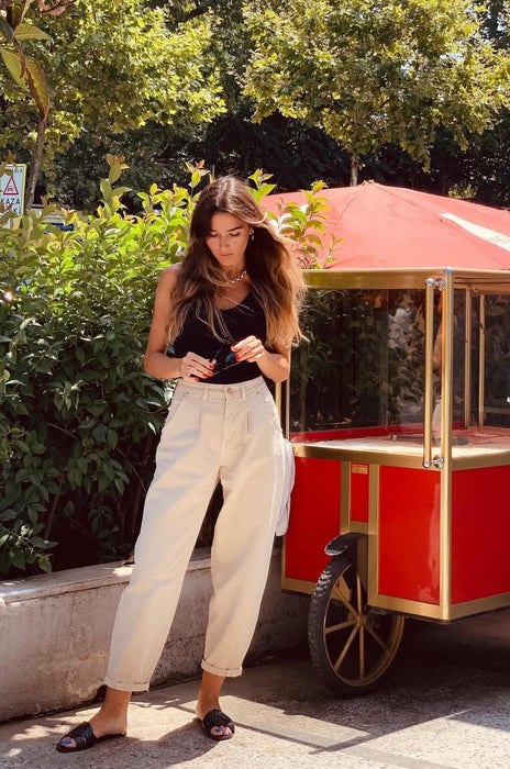 Zara Bej Kadın Pantolon 32