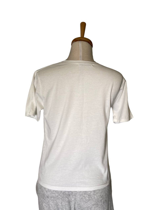 Pull&Bear Beyaz Kadın T-shirt XXS