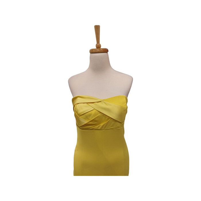 Roman Sarı Kadın Elbise S
