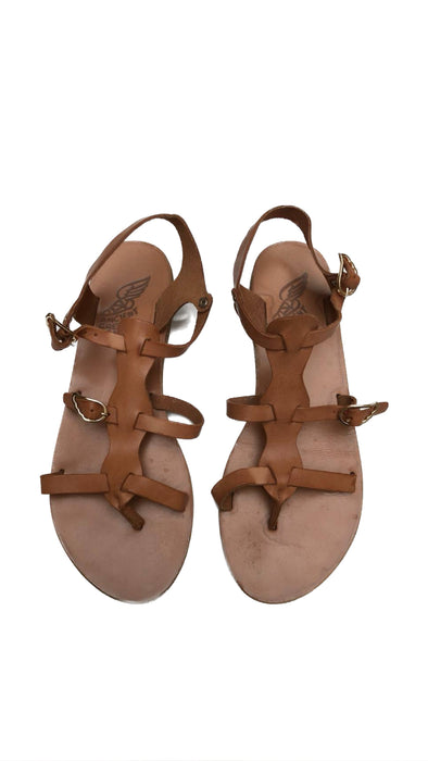 Ancient Greek Sandals Kahverengi Kadın Sandalet 40