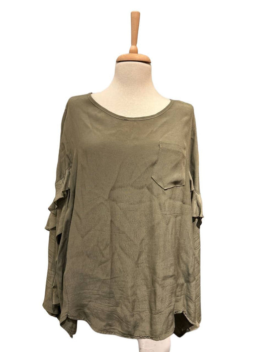 Glocal Haki Kadın Bluz M