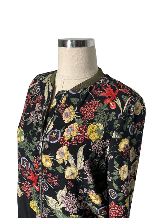 Zara Çiçekli Kadın Ceket M