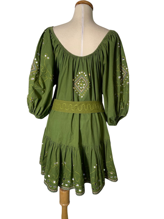 Juliet Dunn Yeşil Kadın Elbise STD