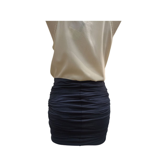 Ebru Günay Lacivert Kadın Etek S