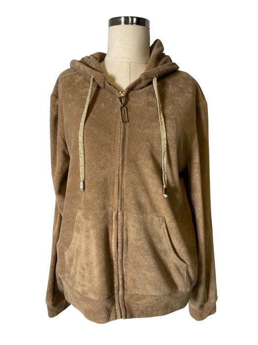 Kahverengi Kadın Sweatshirt XL