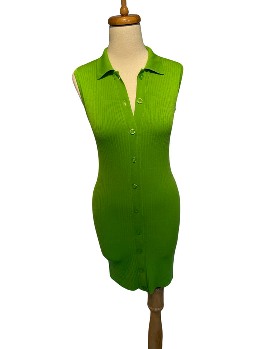 Zara Yeşil Kadın Elbise S