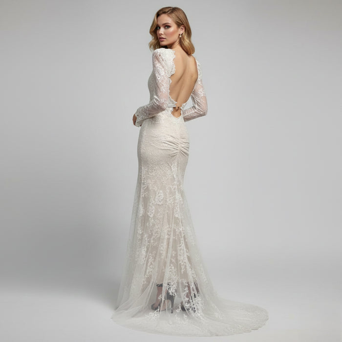 Inbal Dior Beyaz Kadın Gelinik XS/S