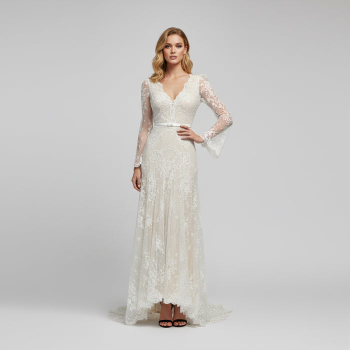 Inbal Dior Beyaz Kadın Gelinik XS/S