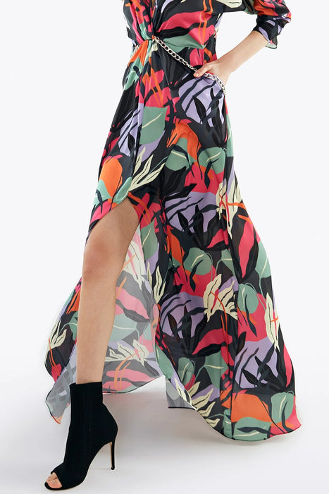 Viadellerose Çok Renkli Kadın Elbise M