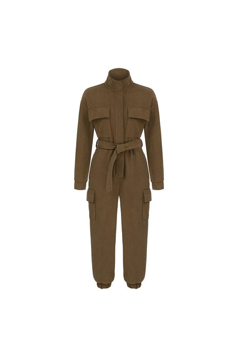 Veryself Kahverengi Kadın Tulum S