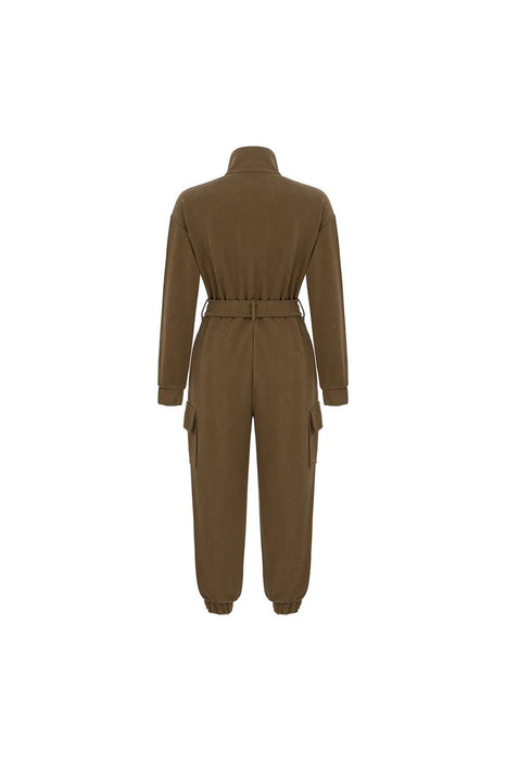 Veryself Kahverengi Kadın Tulum S