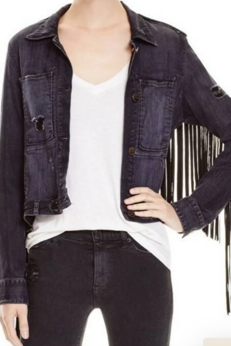 McGuire Antrasit Kadın Kot Ceket XS