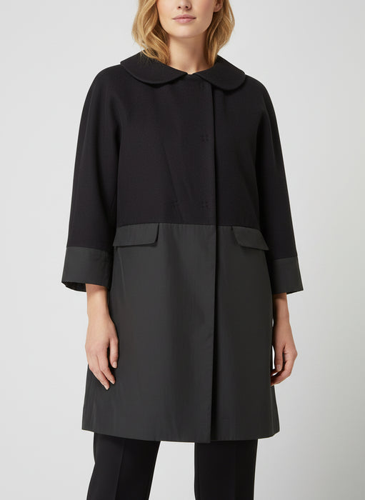 Donna Karan Siyah Kadın Kaban S