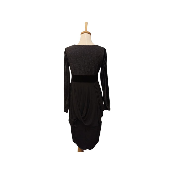 Vakko Siyah Kadın Elbise M