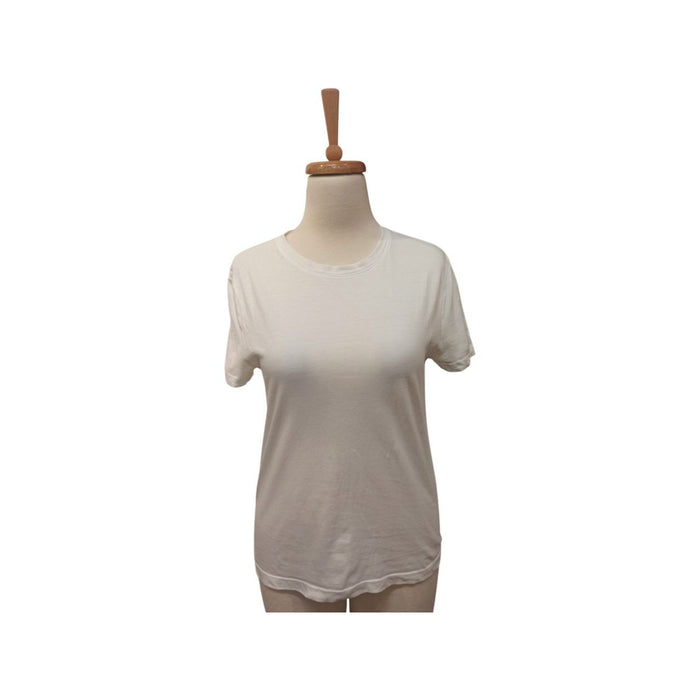 Zara Beyaz Kadın T-Shirt S