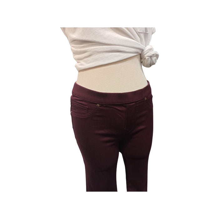 Zara Bordo Kadın Pantolon S