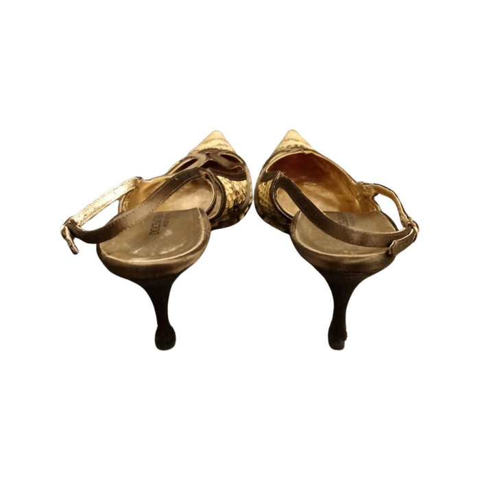 Dolce&Gabbana Kahverengi Kadın Topuklu Ayakkabı 38