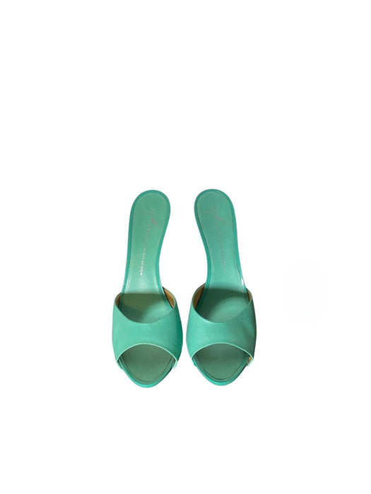 Giuseppe Zanotti Yeşil Kadın Topuklu Ayakkabı 40