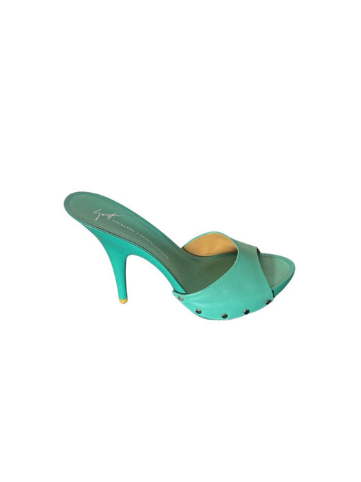 Giuseppe Zanotti Yeşil Kadın Topuklu Ayakkabı 40