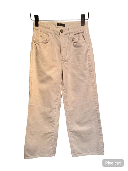 Massimo Dutti Kırık Beyaz Kadın Pantolon XS