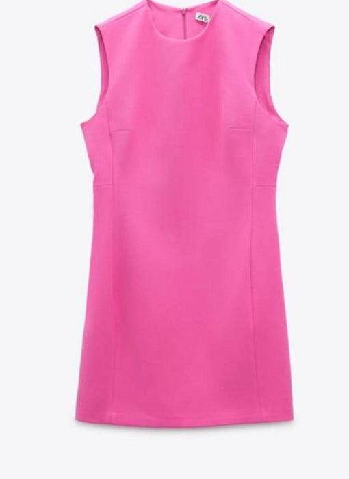 Zara Pembe Kadın Elbise XS