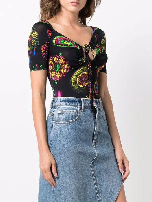 Versace Çok Renkli Kadın Body XS