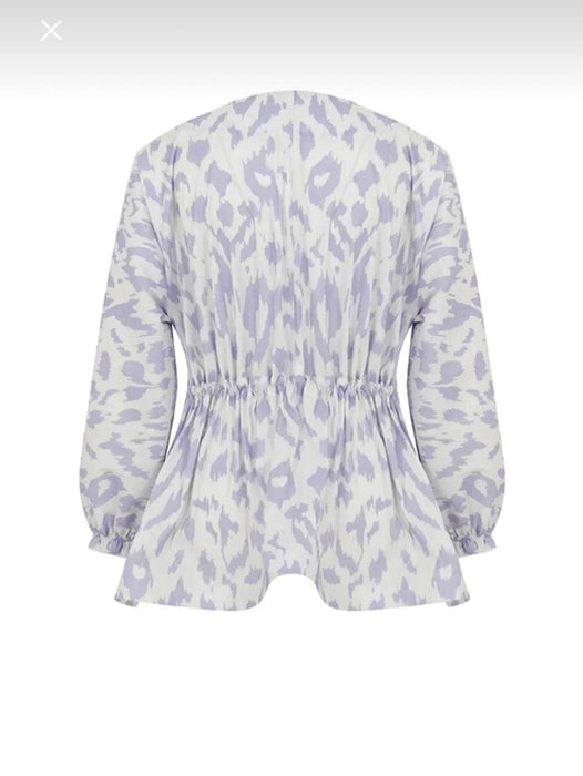 Sagaza Lila Kadın Tunik STD