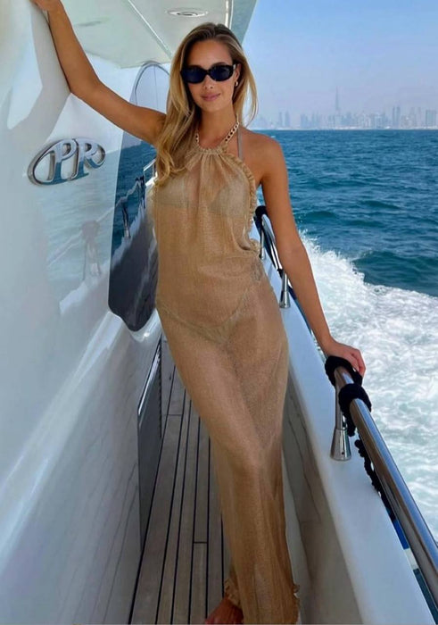 Lamperos Dore Kadın Plaj Elbisesi STD