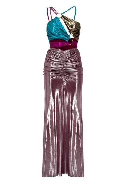 Viola & Vesper Çok Renkli Kadın Elbise XS