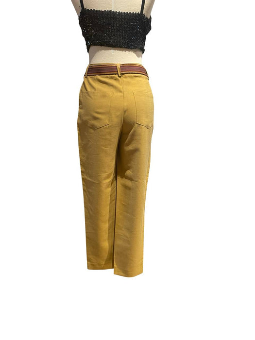 Yargıcı Hardal Kadın Pantolon S