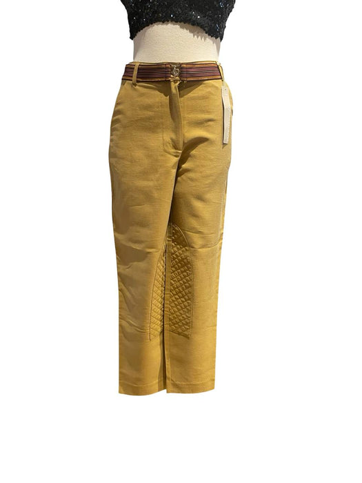 Yargıcı Hardal Kadın Pantolon S