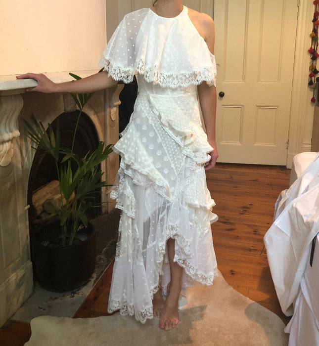 Zimmermann Ekru Kadın Elbise XS