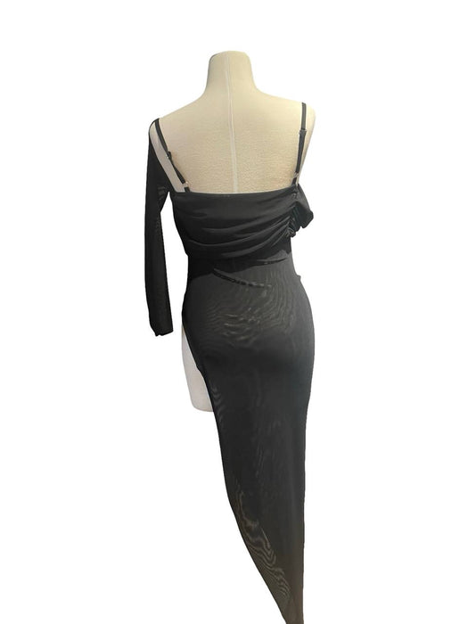 Cup Of Stars Siyah Kadın Elbise S