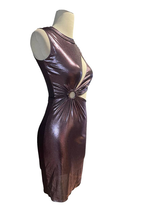 AGYA Parlak Pembe Kadın Elbise XS