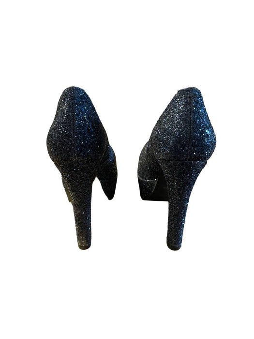 Kurt Geiger Mavi Simli Kadın Topuklu Ayakkabı 39