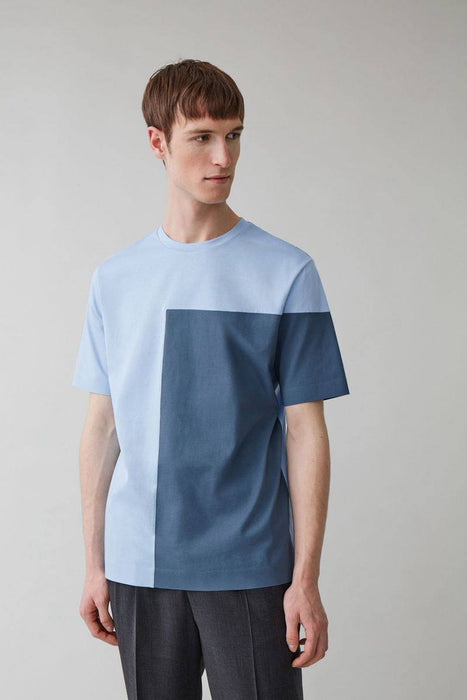 COS Mavi Erkek T-shirt L