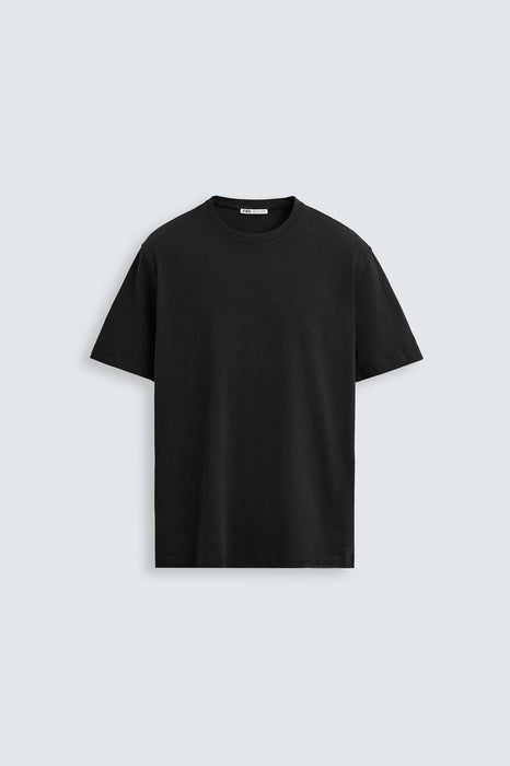 Zara Siyah Erkek T-shirt L