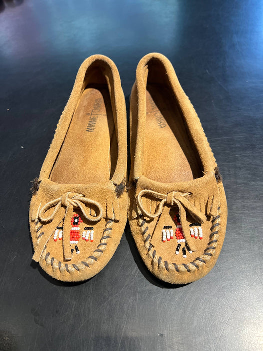 Fish Creek Moccasin Taba Kadın Babet 36