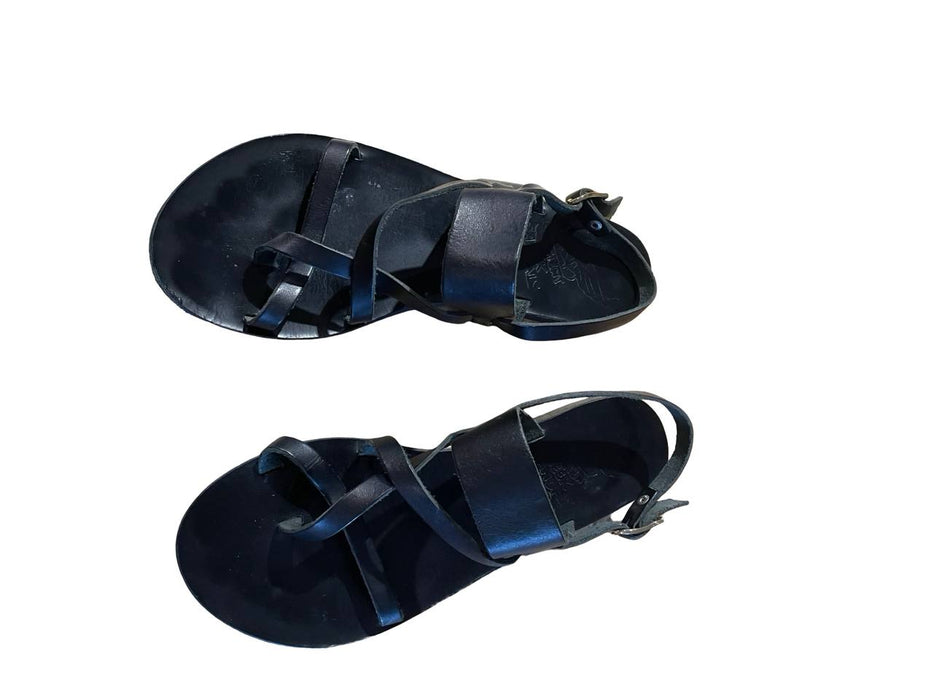 Ancient Greek Sandals Siyah Kadın Sandalet 37