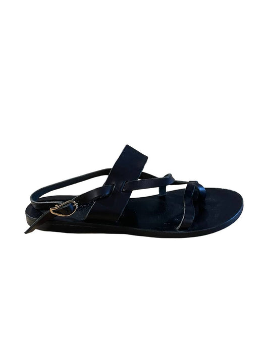 Ancient Greek Sandals Siyah Kadın Sandalet 37