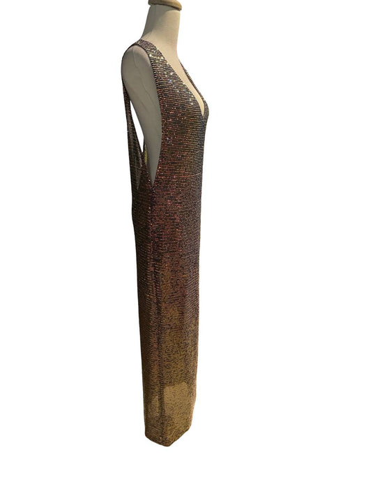 Lamperos Parlak Çok Renkli Kadın Elbise Std