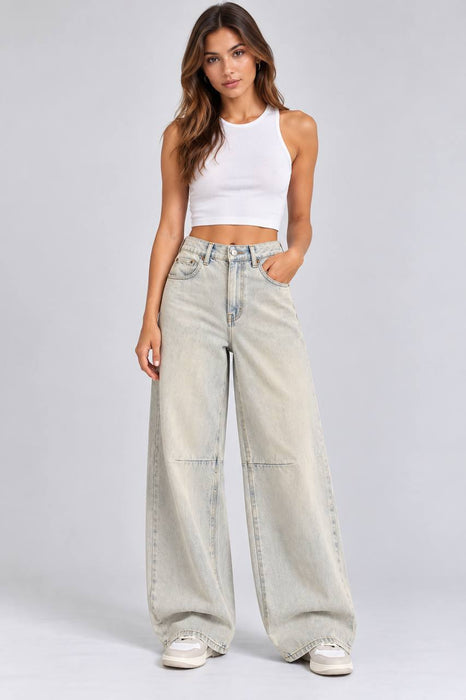 Zara Açık Mavi Kadın Jean Pantolon XS
